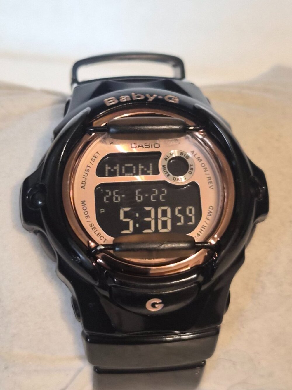 Casio G Shock BABY G Gloss black